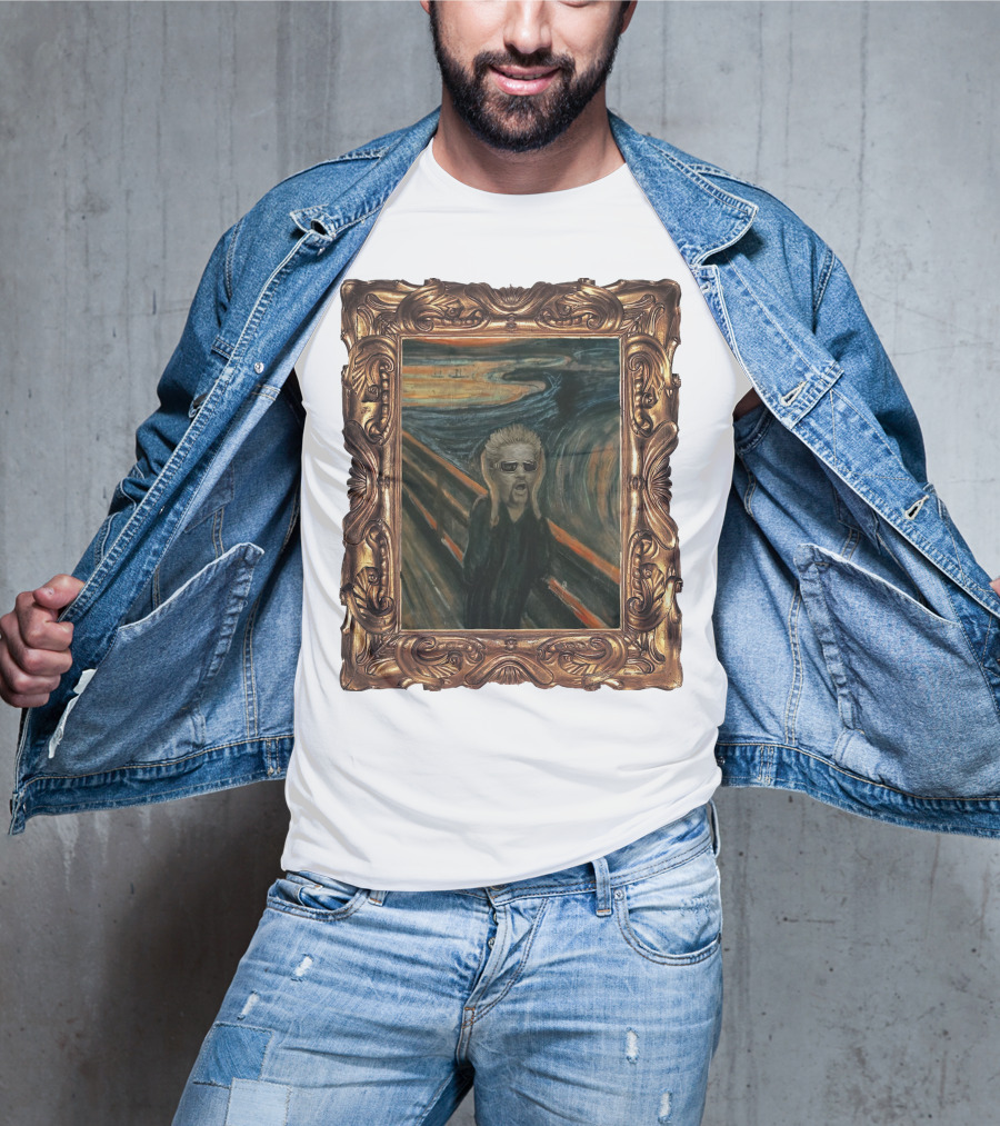 Guy Fieri The Scream Painting T-Shirt