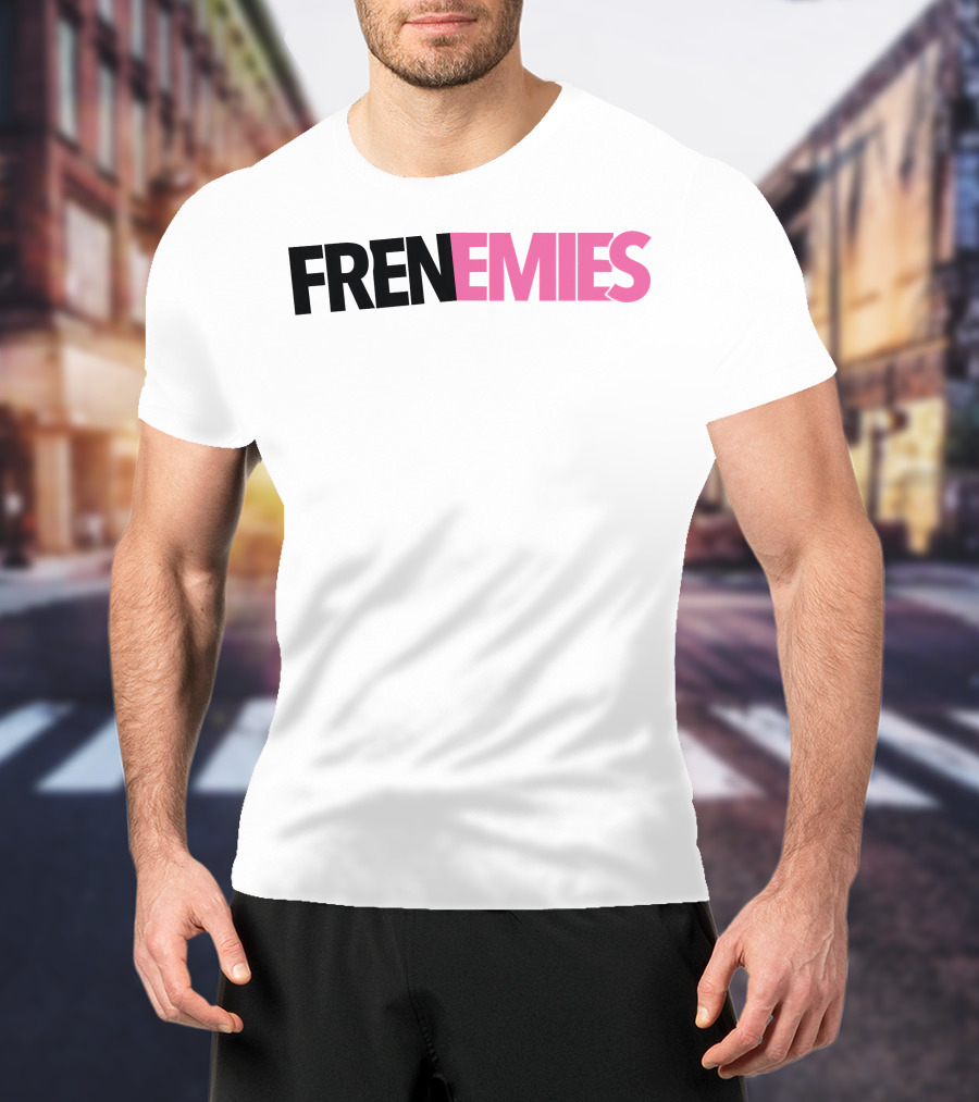 Frenemies Merchandise Logo Bold Pink T-Shirt