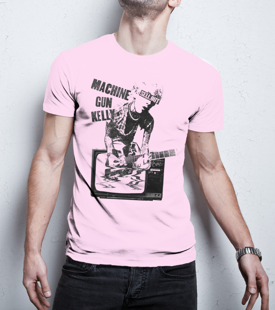 Machine Gun Kelly Sellout TV Guitar T-Shirt
