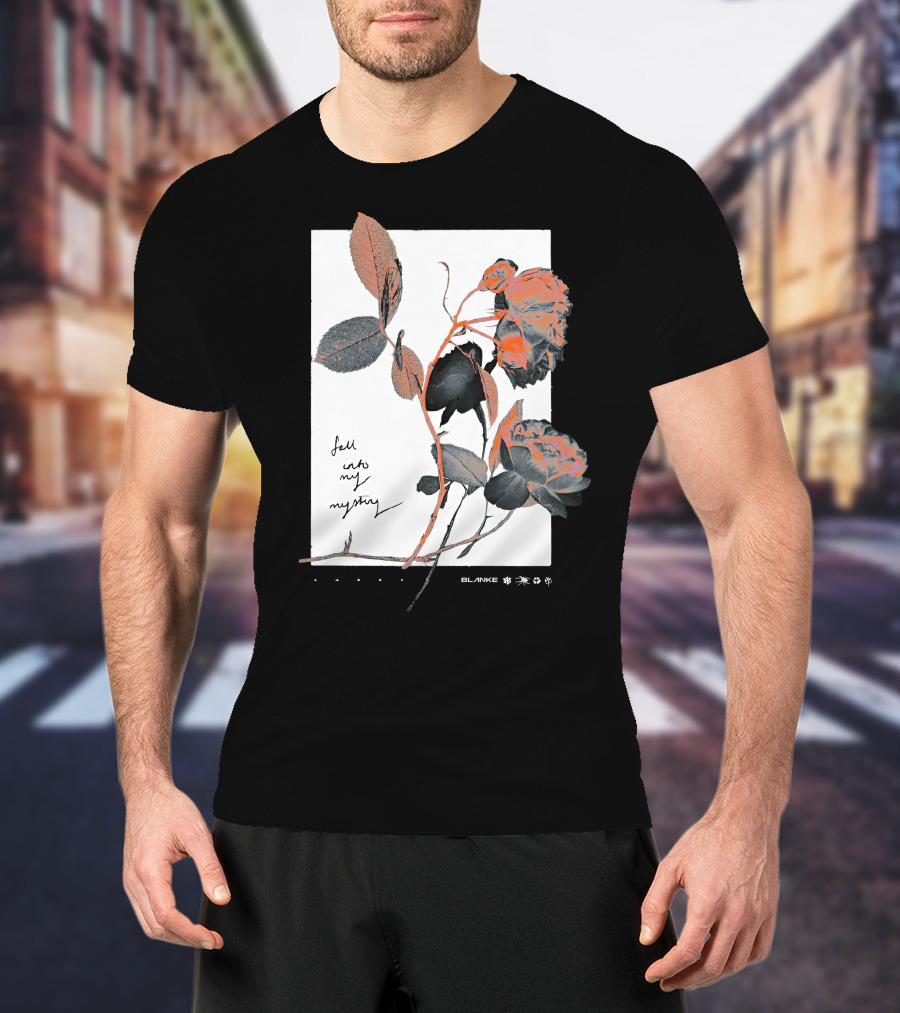 Blanke Fall Into My Mystery Roses T-Shirt