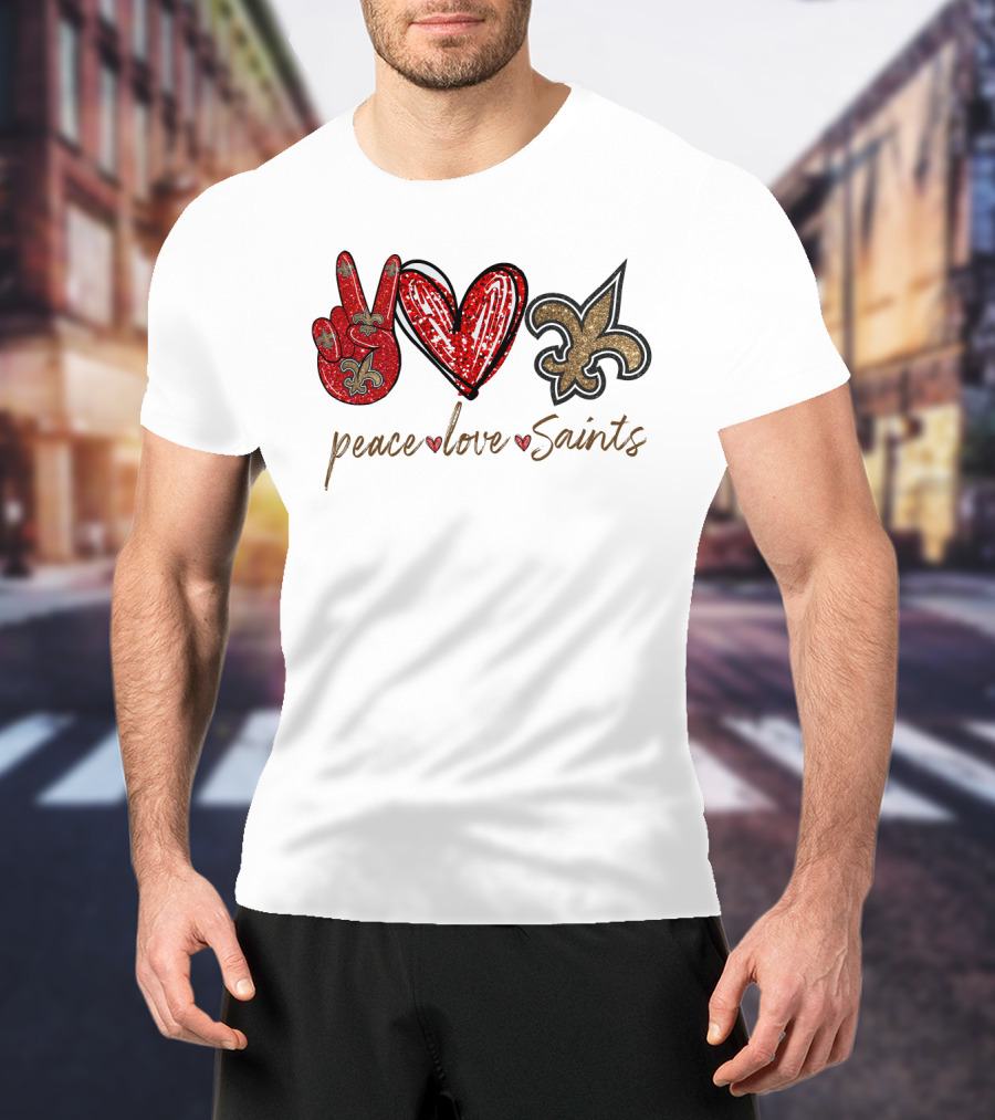 Peace Love Saints T-Shirt