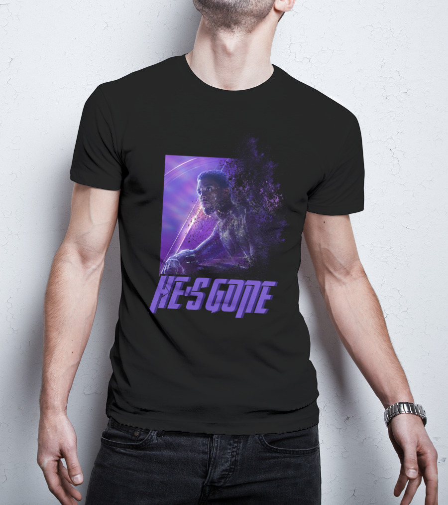 Black Panther He’s Gone Chadwick Boseman T-Shirt