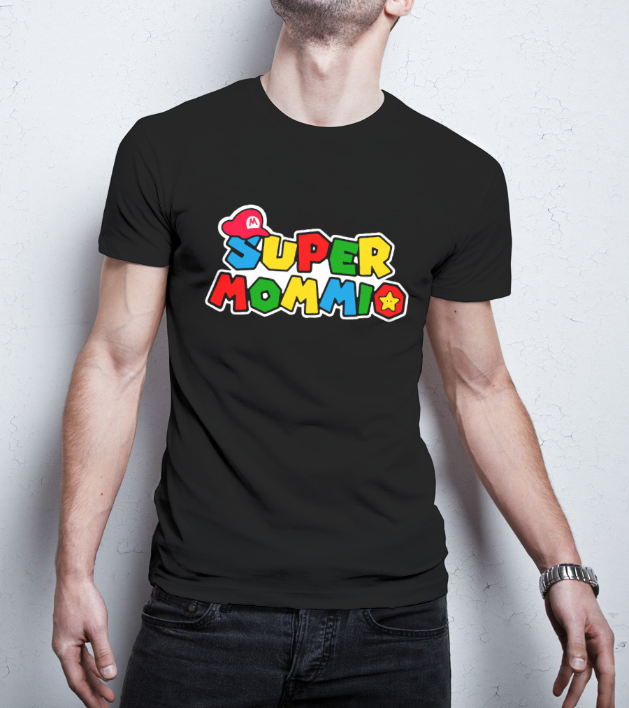 SUPER MOMMIO Mario-Inspired T-Shirt