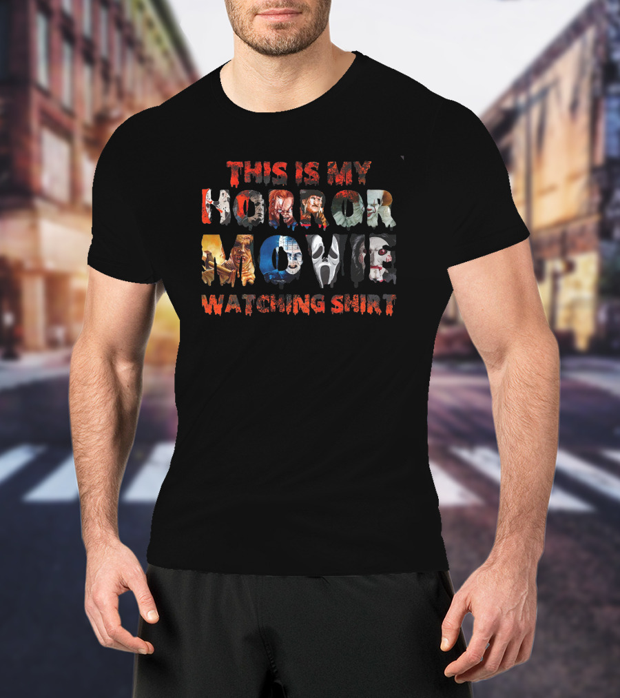 This Is My Horror Movie Watching T-Shirt