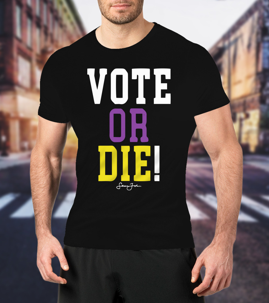 Vote Or Die Lebron James Signature T-Shirt