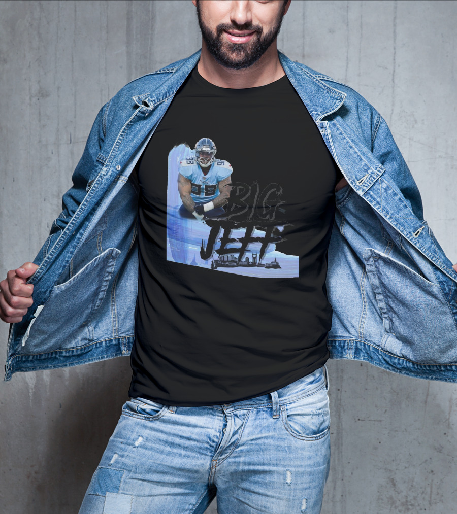 Big Jeff Titans 98 Football Player Jeffery Simmons T-Shirt