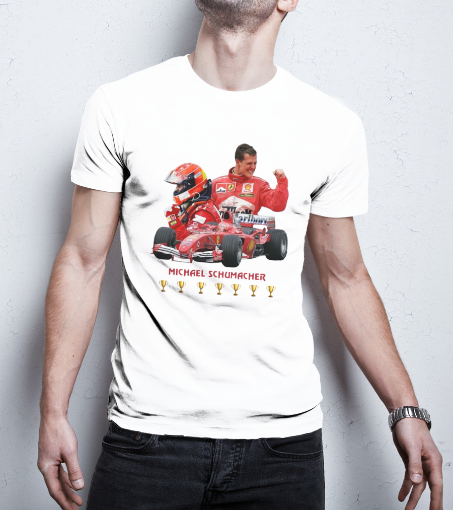 Michael Schumacher Ferrari Racing Champion Thank You For The Memories T-Shirt