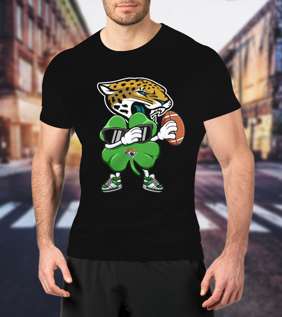 Jacksonville Jaguars Shamrock Cool Football T-Shirt
