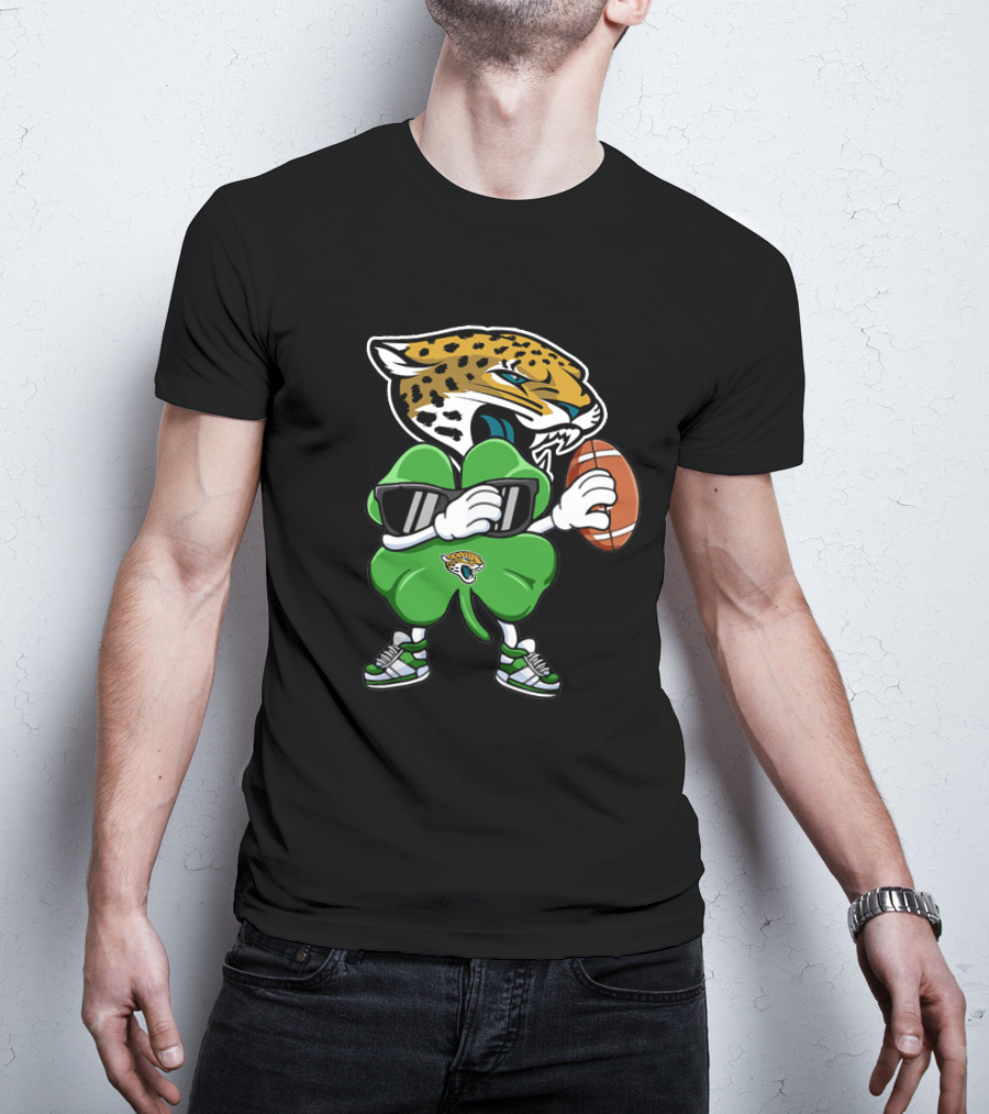 Jacksonville Jaguars Shamrock Cool Football T-Shirt