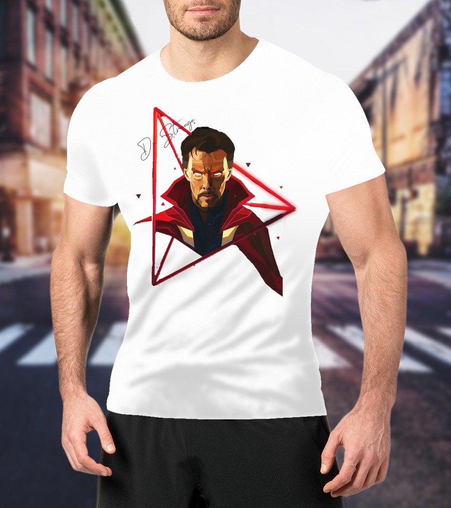 Dr Strange DS1009 Triangle Emblem T-Shirt