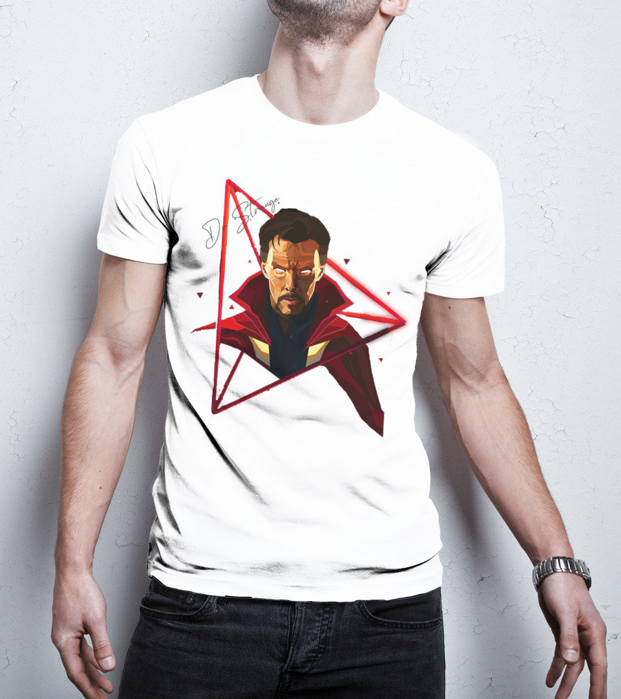 Dr Strange DS1009 Triangle Emblem T-Shirt