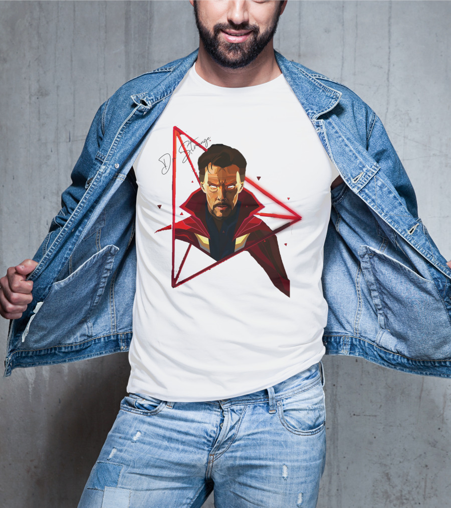 Dr Strange DS1009 Triangle Emblem T-Shirt