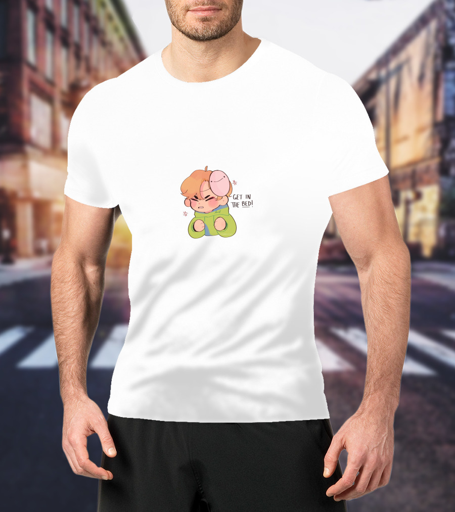 Dreamwastaken Get In The Bed Character T-Shirt