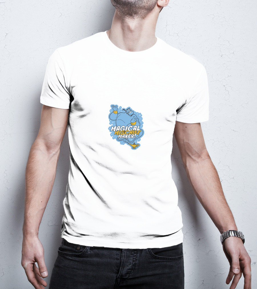 Magical Mischief Maker Genie With Lamp T-Shirt