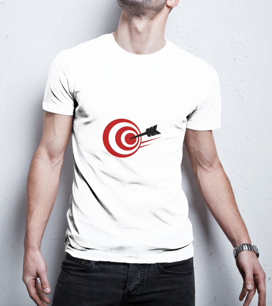 Target Bullseye With Arrow T-Shirt