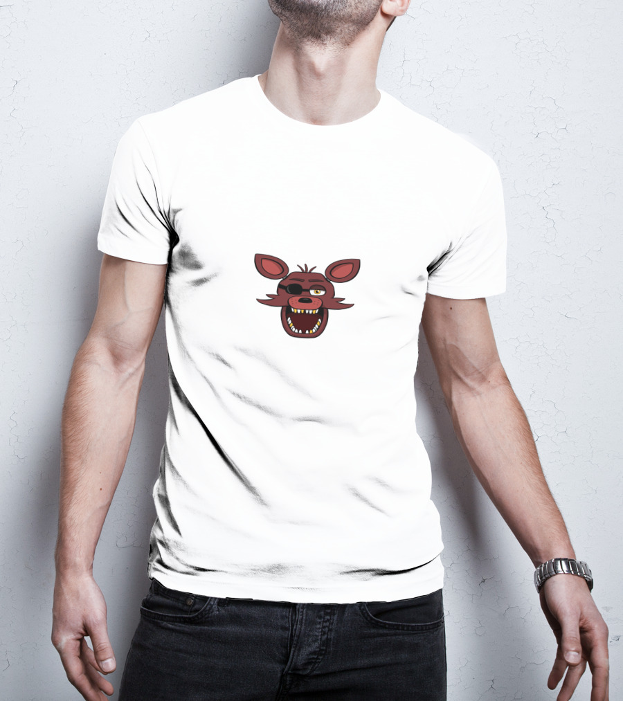 FNAF Foxy Iconic Character Face T-Shirt