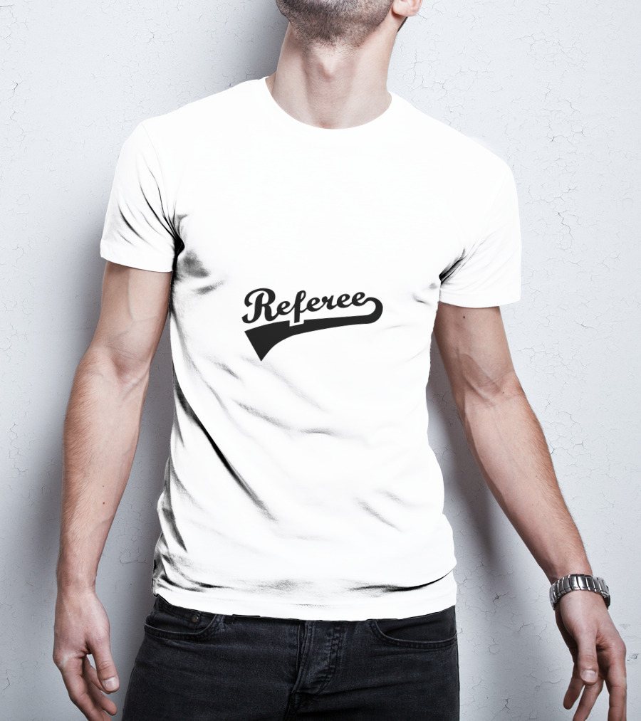 Referee Retro Script T-Shirt