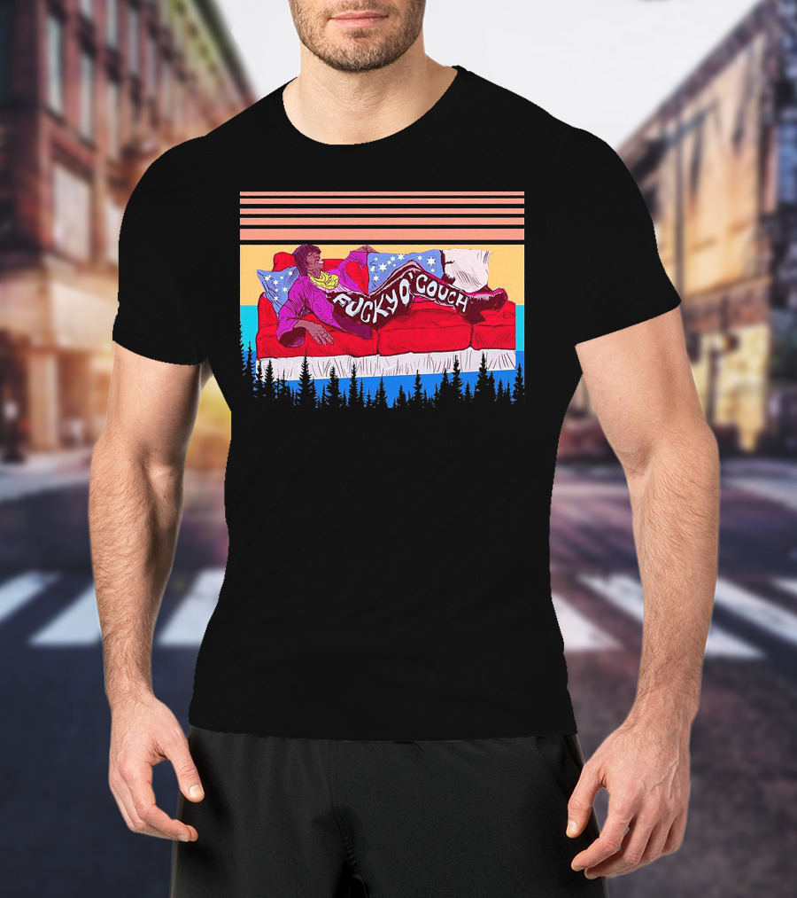 Dave Chappelle Rick James Character Illustration With Comedic Catchphrase T-Shirt