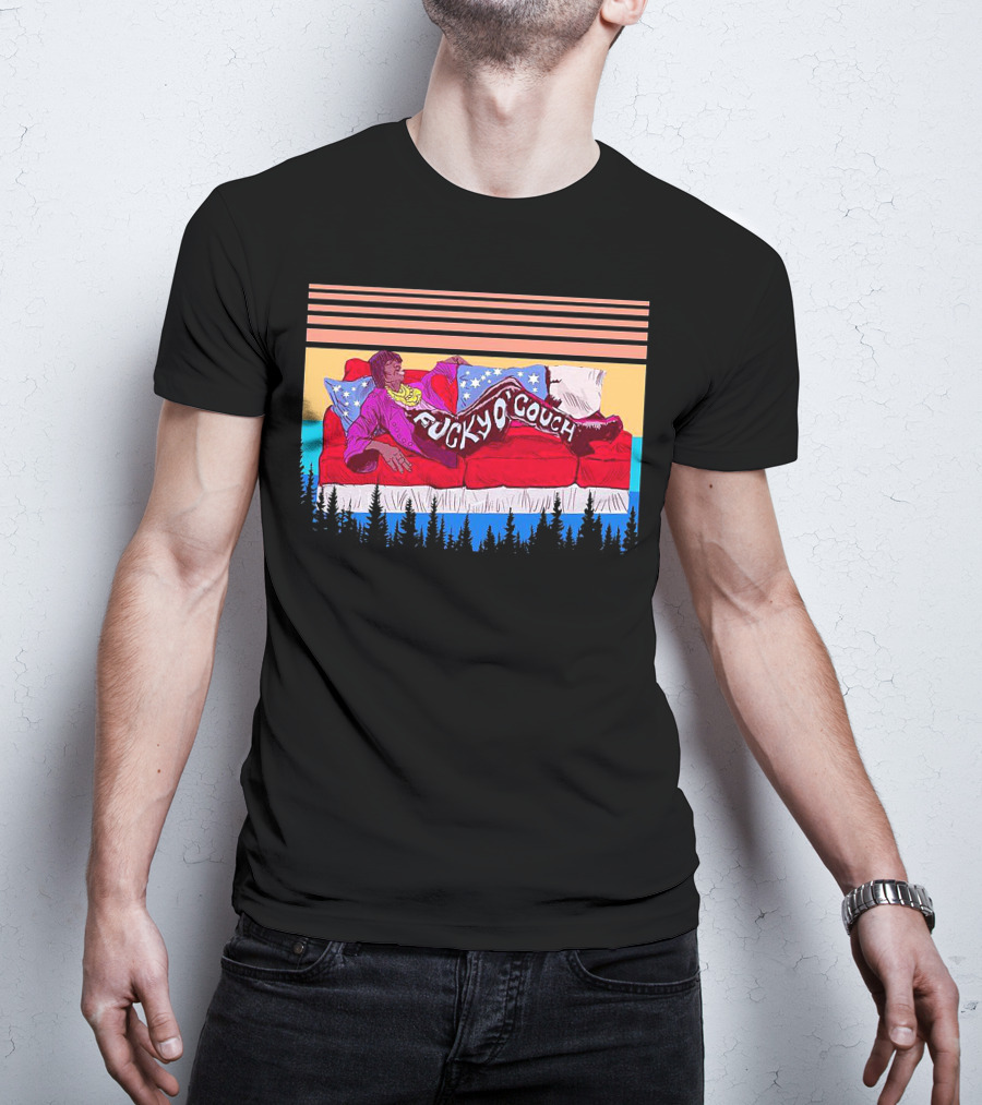 Dave Chappelle Rick James Character Illustration With Comedic Catchphrase T-Shirt