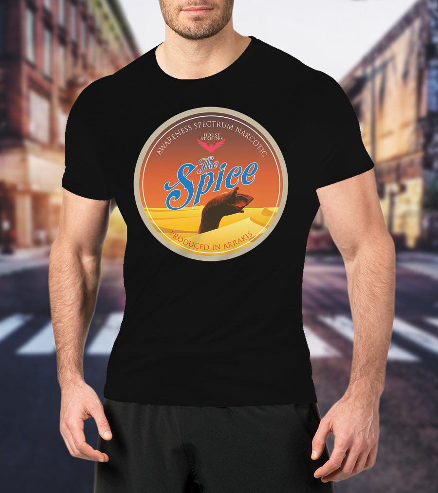 House Atreides The Spice Produced In Arrakis Awareness Spectrum Narcotic T-Shirt