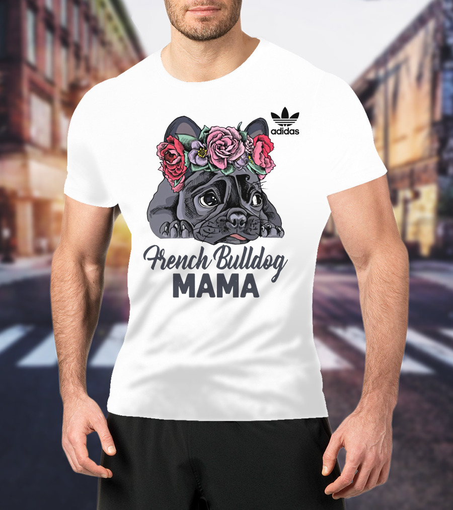 French Bulldog Mama Frenchie Puppy T-Shirt