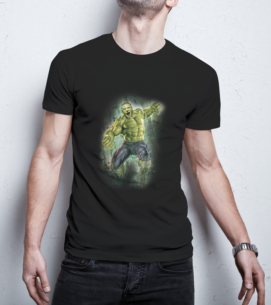Brock Lesnar Hulk Transformation Superhero Power T-Shirt