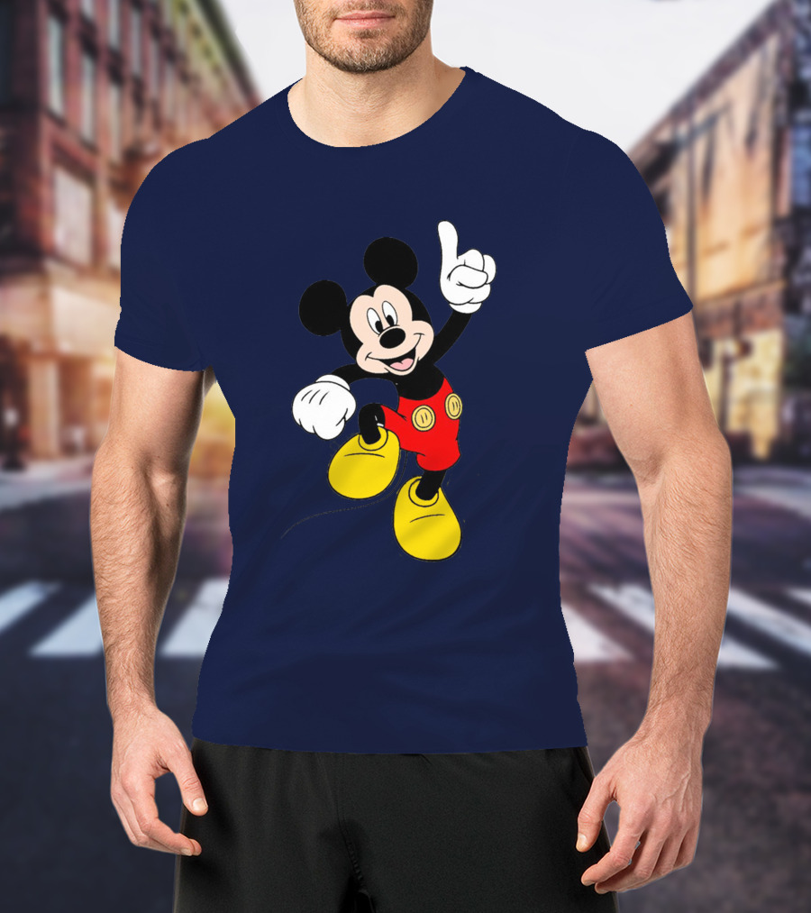 Mickey Mouse I'm So Happy Classic Disney Character T-Shirt