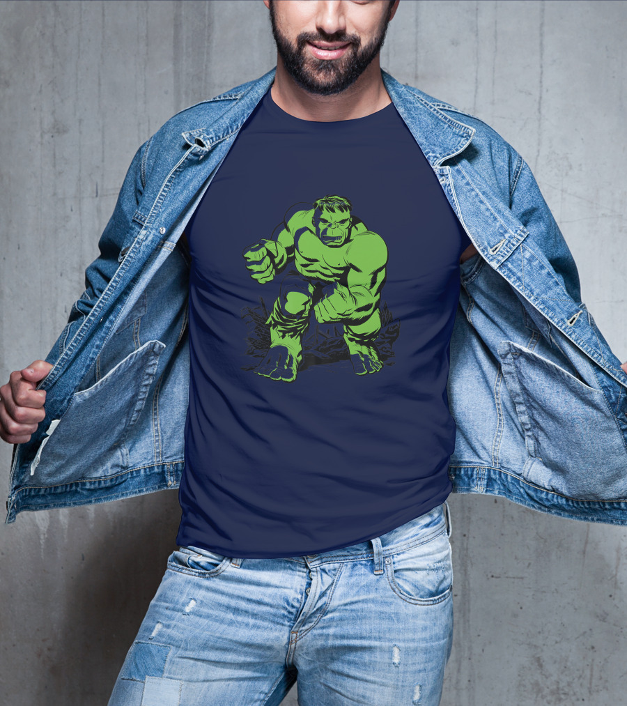 The Incredible Hulk Vintage Marvel Comic T-Shirt