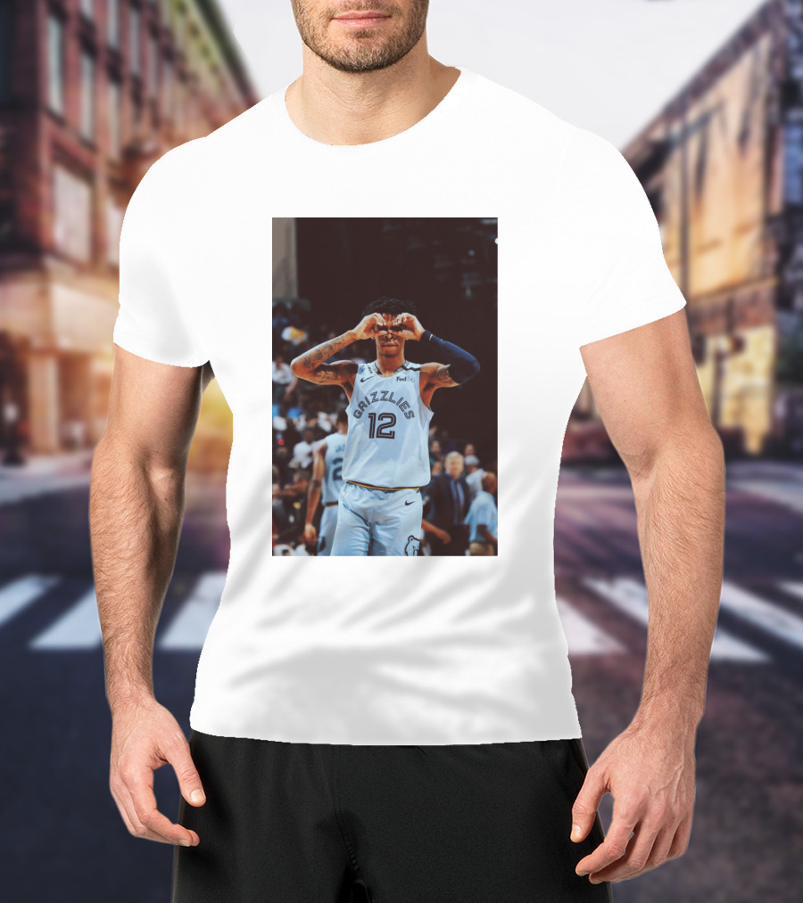 Ja Morant Grizzlies Number 12 T-Shirt