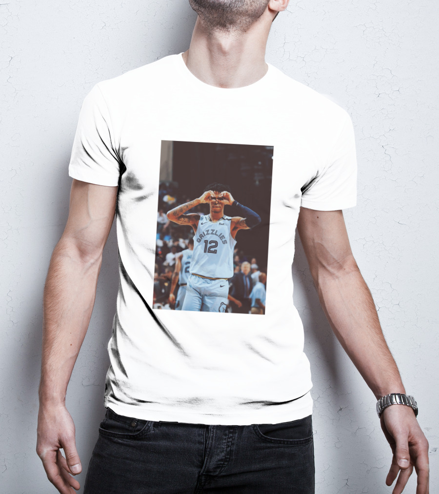 Ja Morant Grizzlies Number 12 T-Shirt