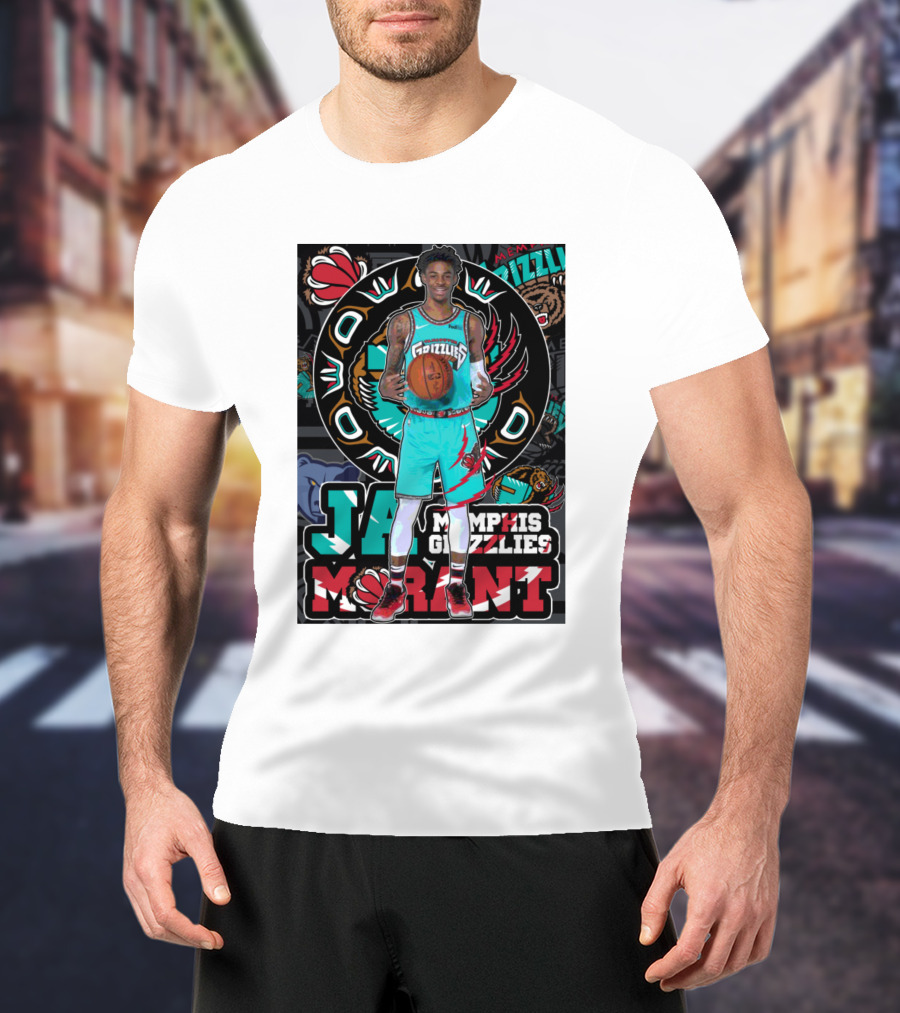 Ja Morant Memphis Grizzlies Rookie Sensation T-Shirt