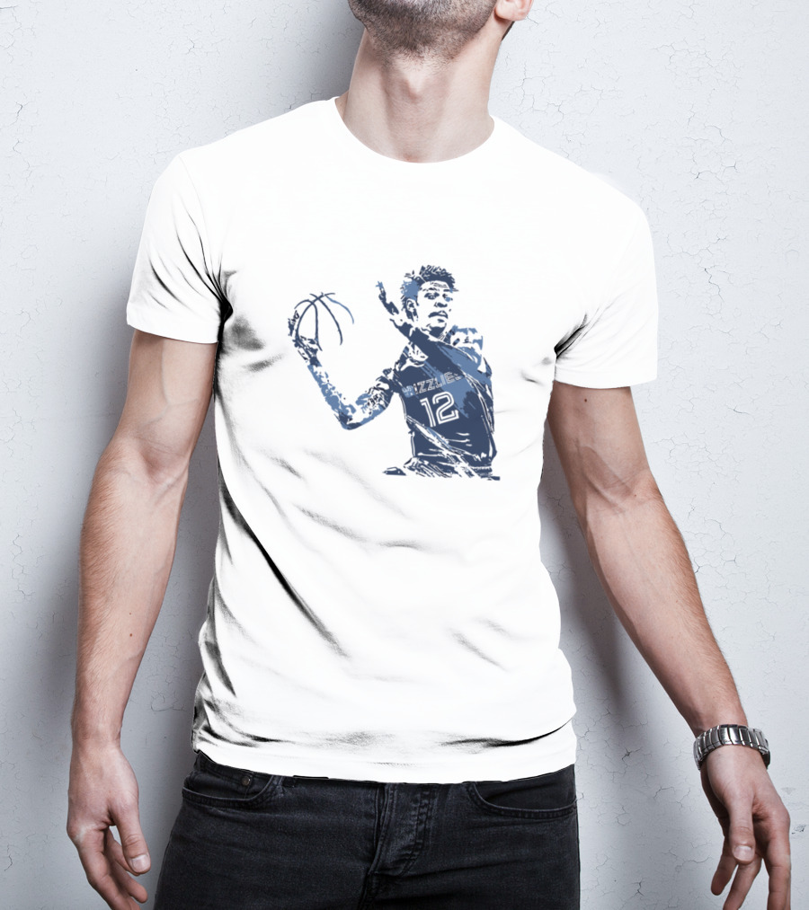 Grizzlies 12 Basketball Player T-Shirt