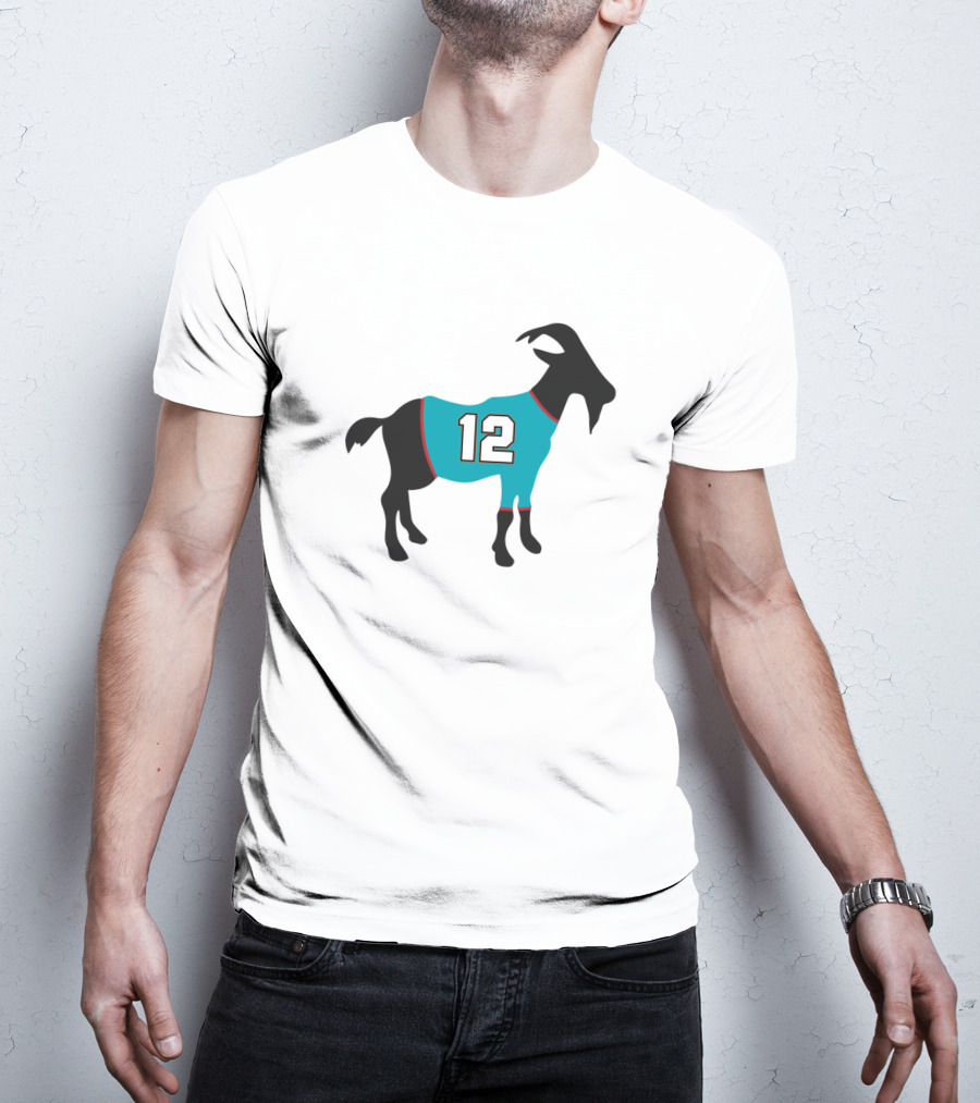 JA Morant GOAT Number 12 Jersey T-Shirt