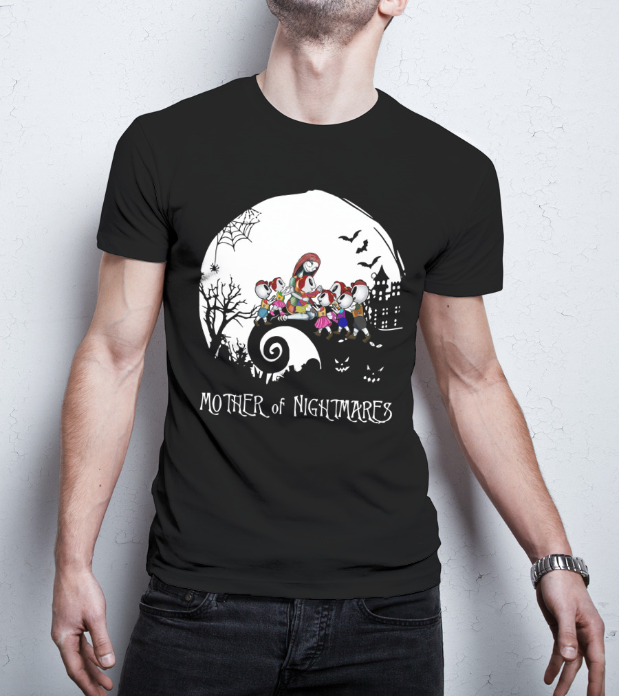 Mother Of Nightmares 4girls 3boys Halloween Characters T-Shirt