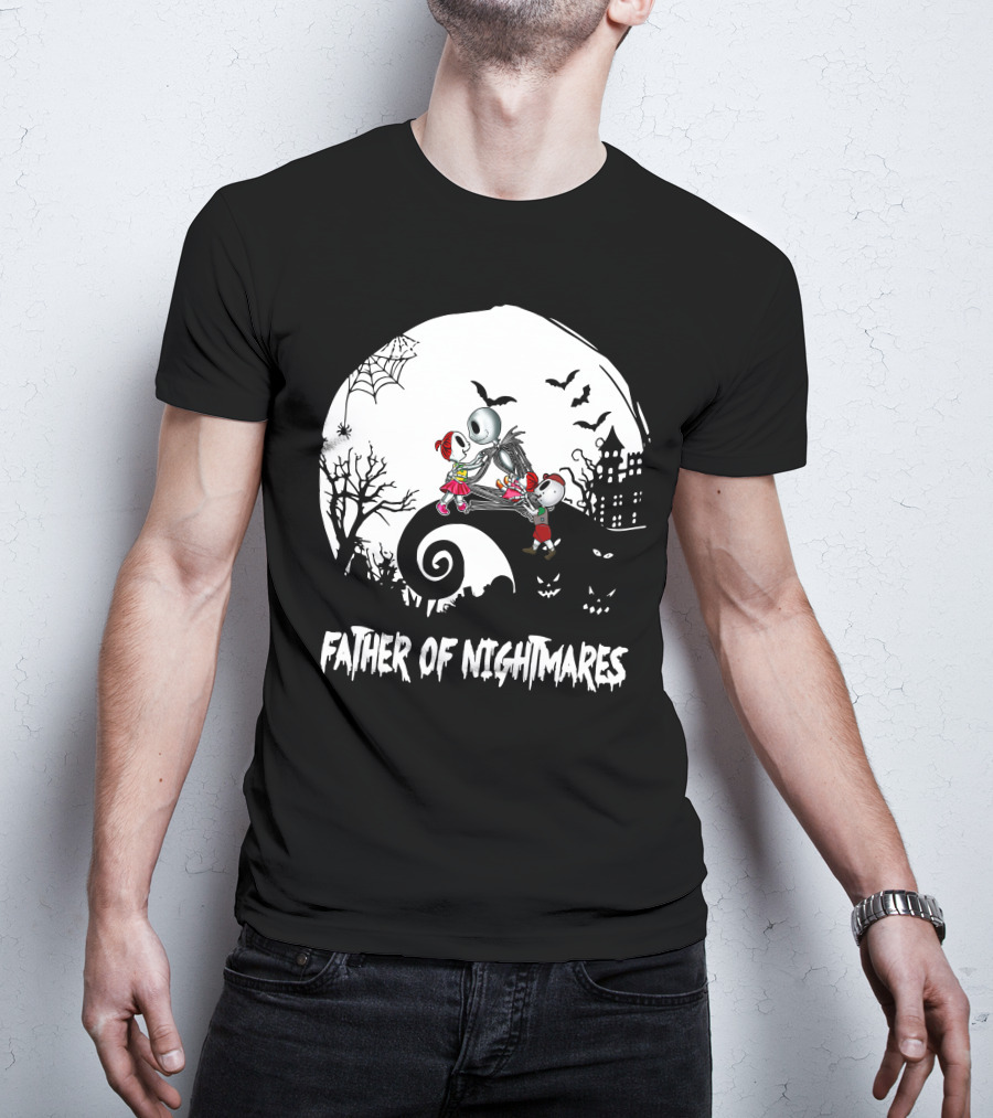 Father Of Nightmares 2 Girls 1 Boy T-Shirt