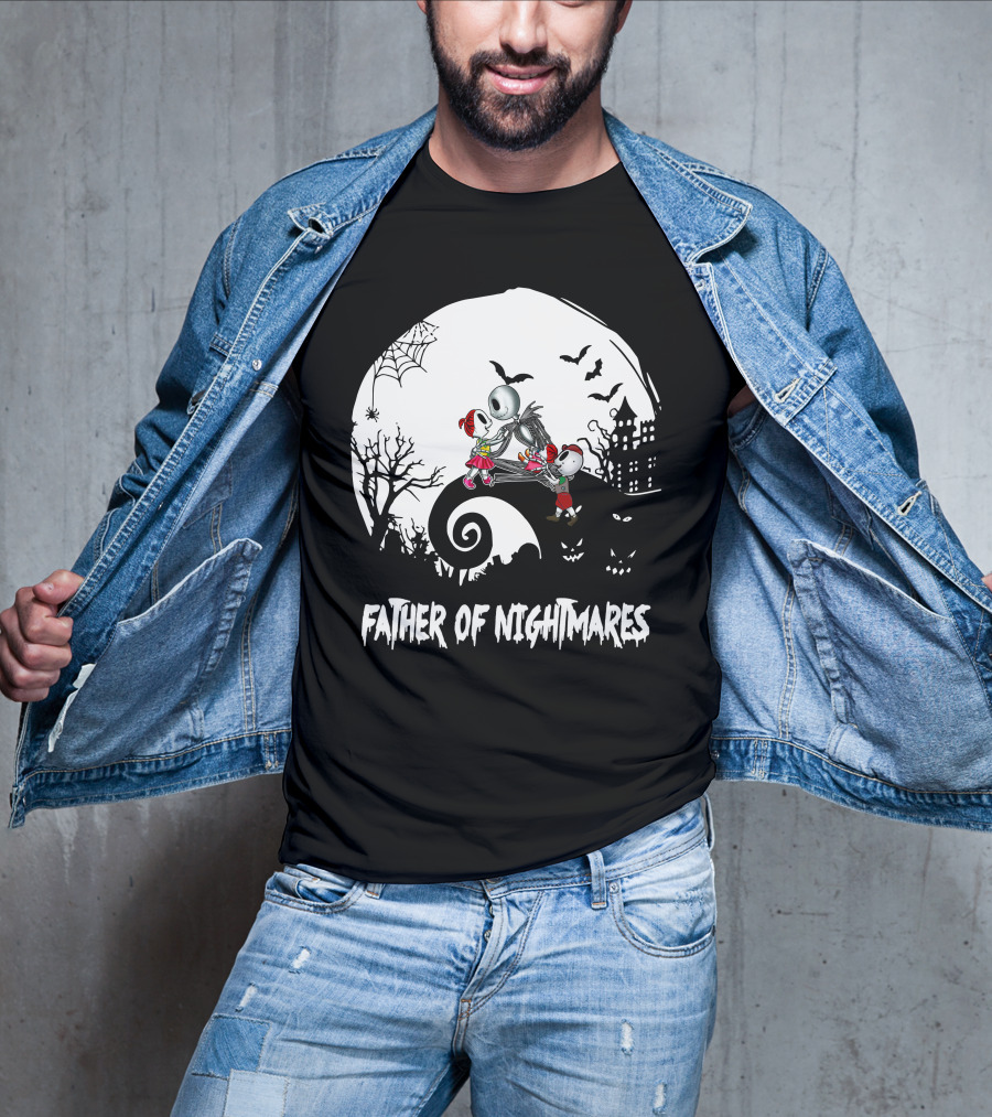 Father Of Nightmares 2 Girls 1 Boy T-Shirt