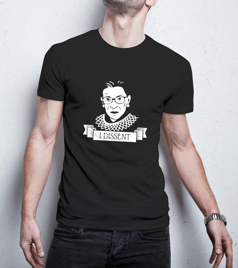 I Dissent Ruth Bader Ginsburg Iconic T-Shirt