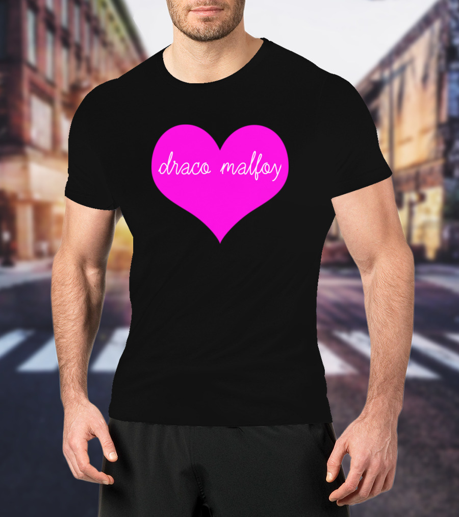 Draco Malfoy Heart Big Fun T-Shirt