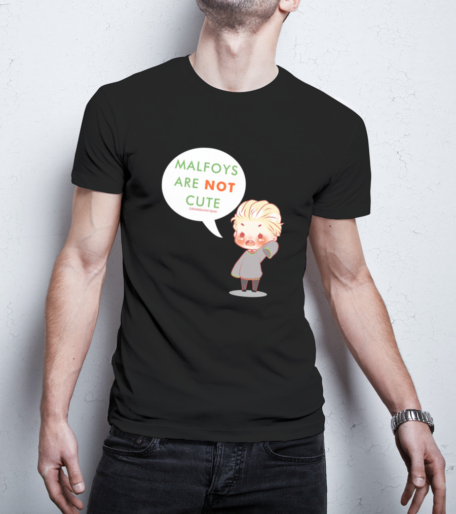 Draco Malfoy Chibi Malfoys Are Not Cute T-Shirt