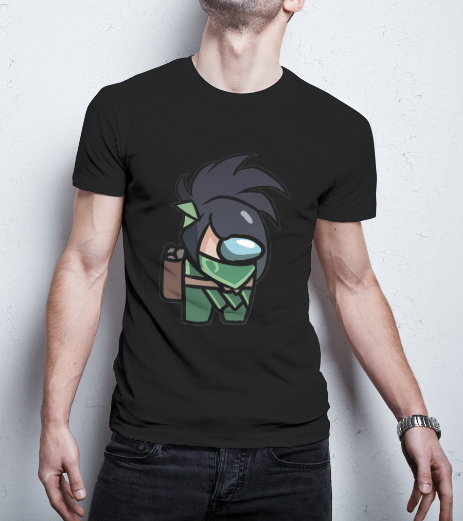 Among Us Akali Crossover League Of Legends Crewmate Character T-Shirt