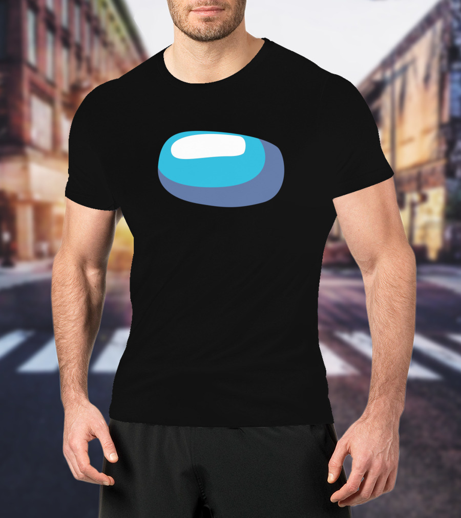 Among Us Crewmate Icon Large Visor T-Shirt