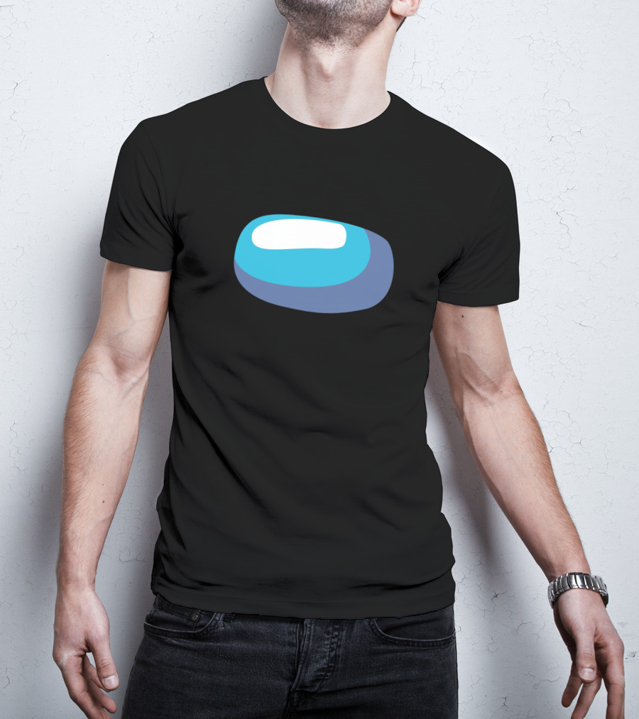 Among Us Crewmate Icon Large Visor T-Shirt