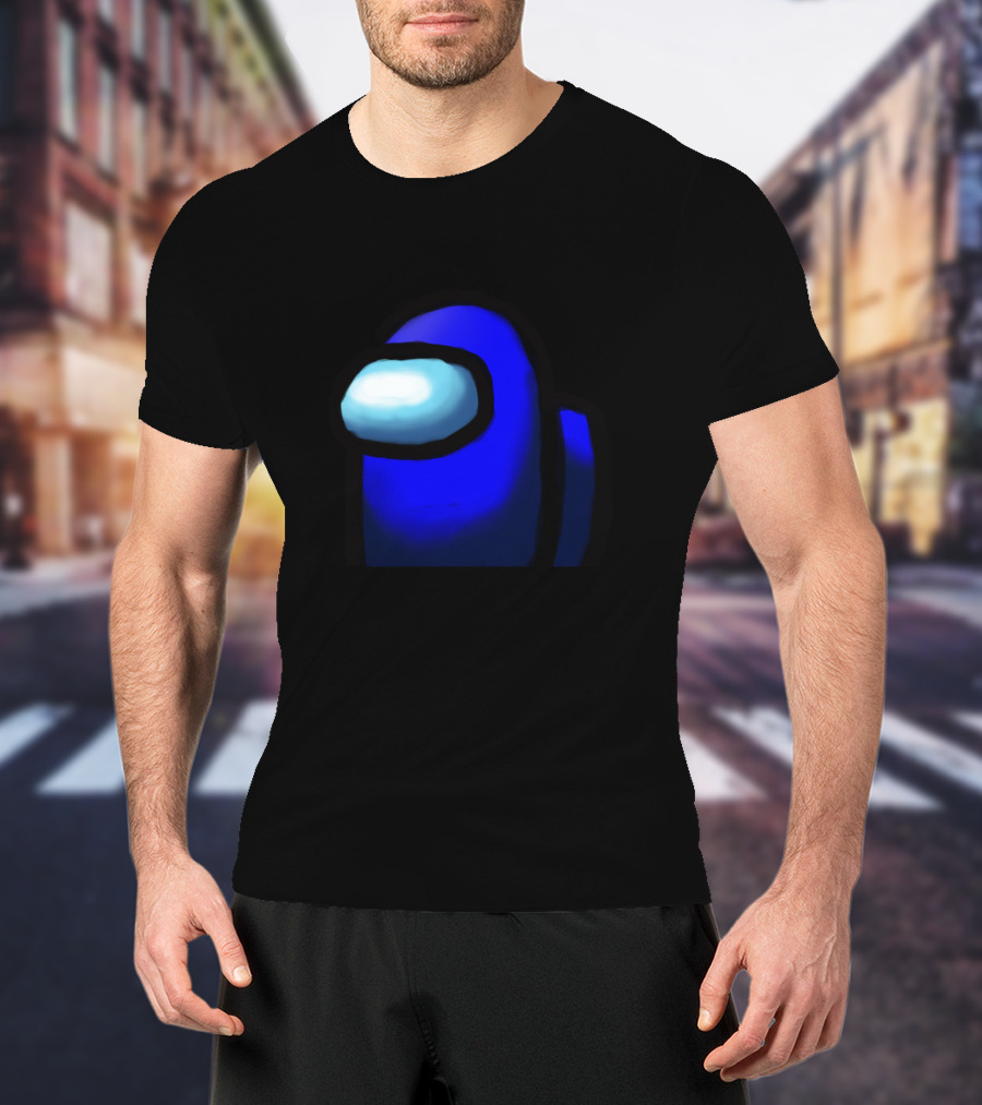 Among Us Crewmate Blue Character T-Shirt