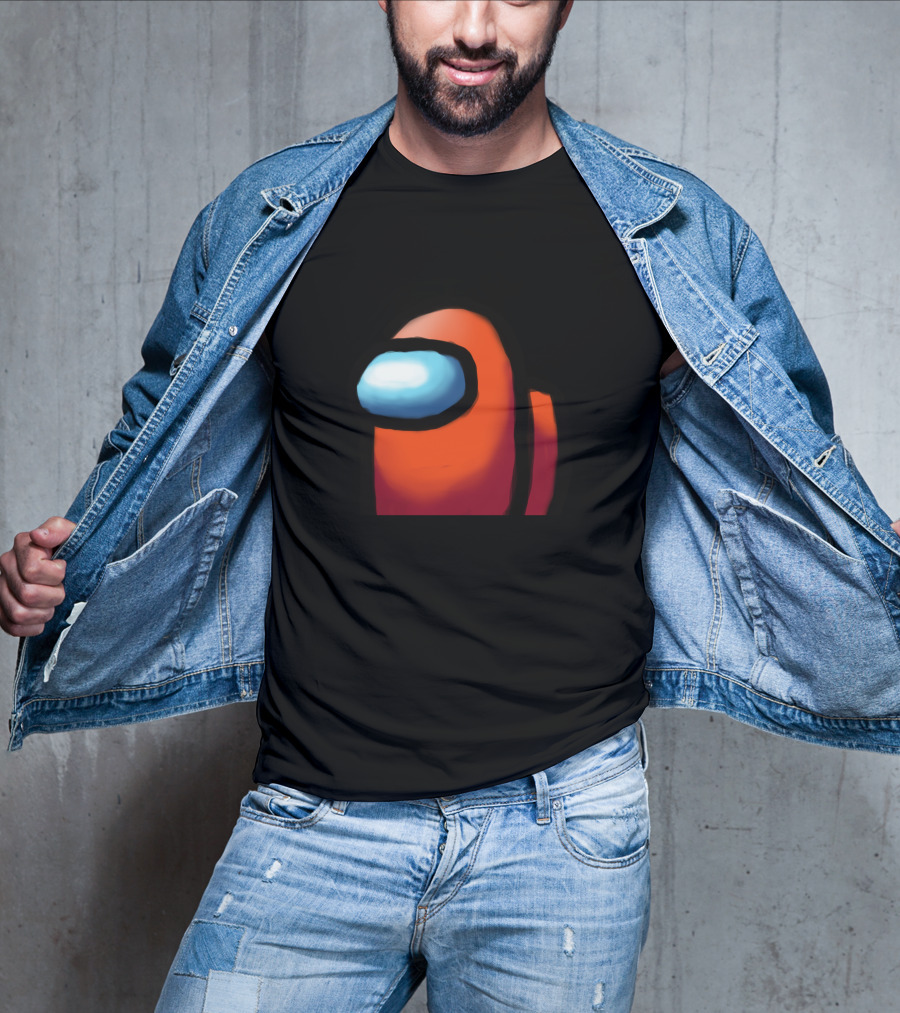 Among Us Crewmate Orange Character T-Shirt
