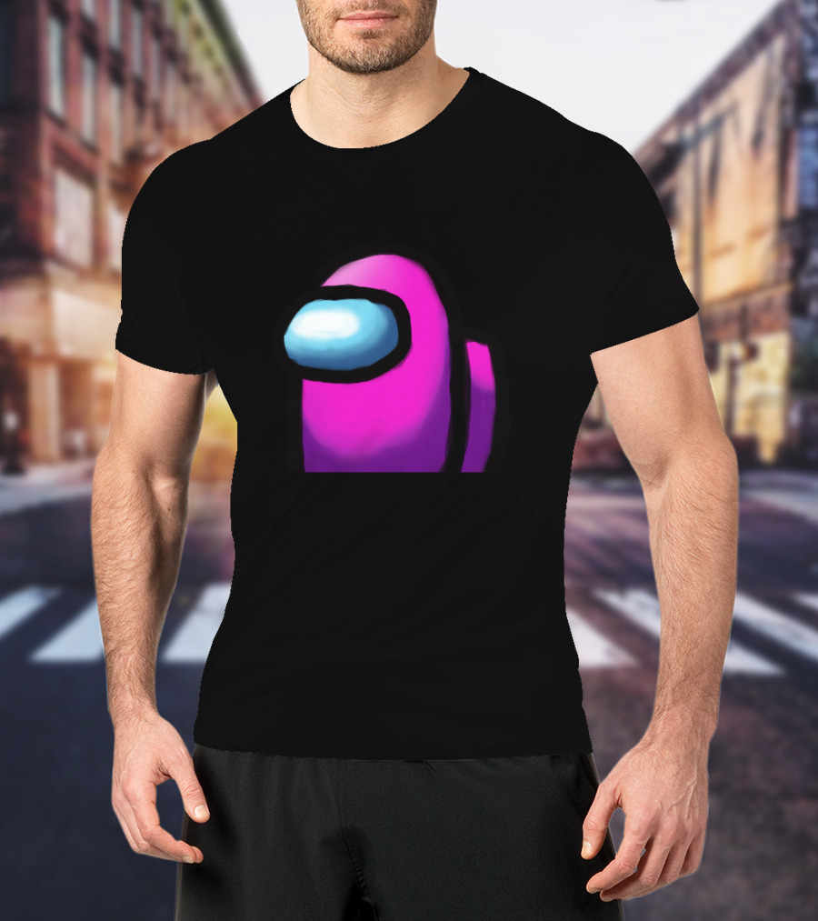 Among Us Pink Crewmate Character T-Shirt