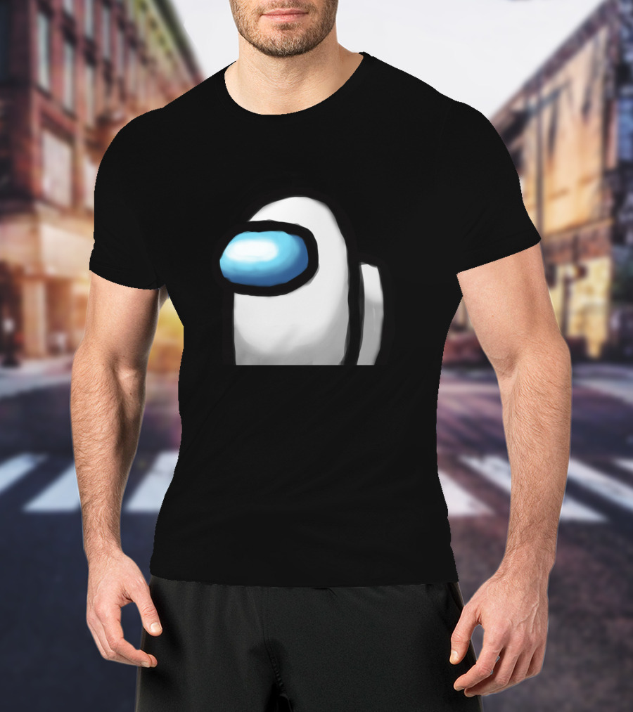 Among Us White Crewmate T-Shirt