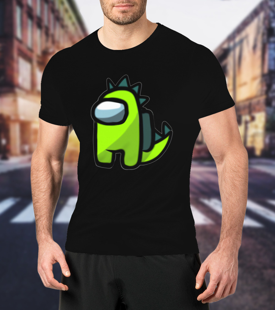 Among Us Crewmate Dinosaur Costume T-Shirt