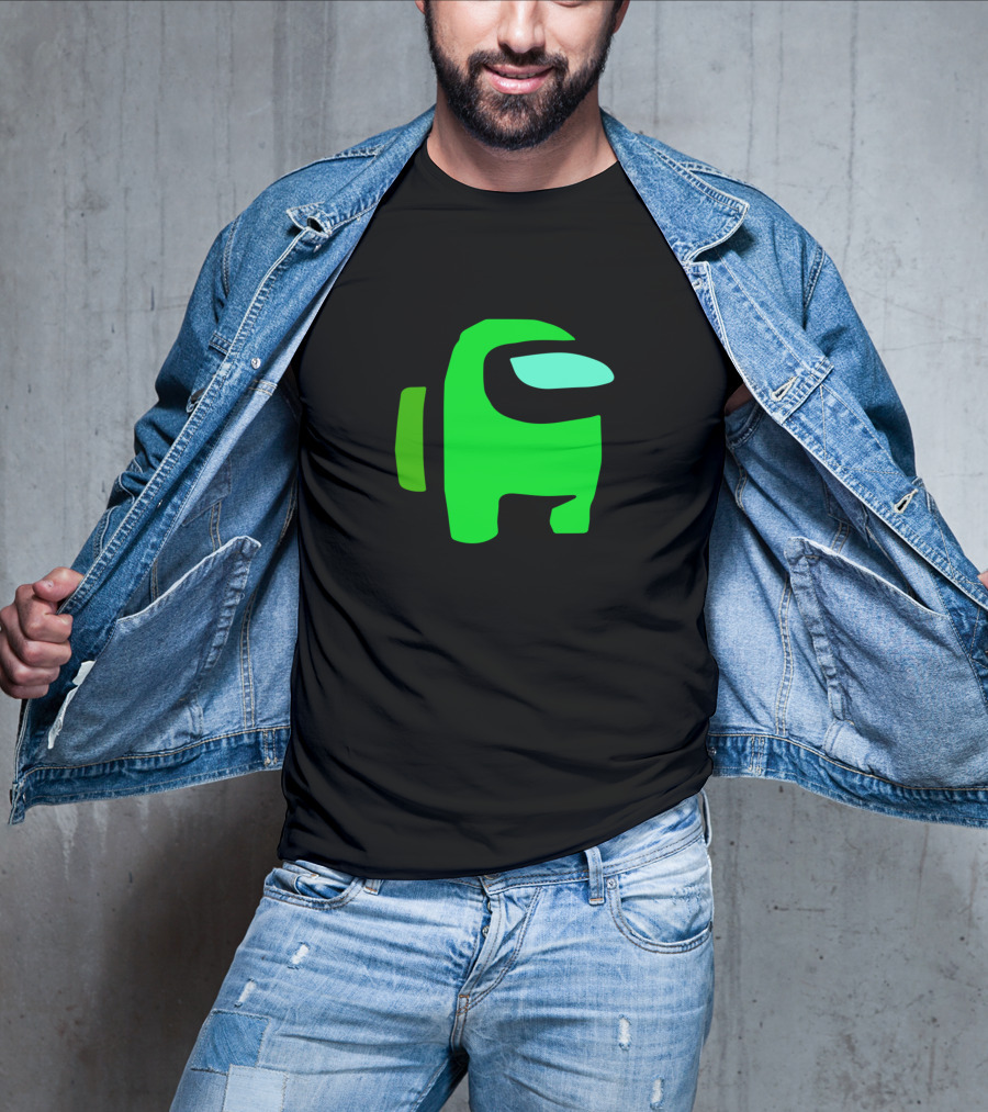 Among Us Crewmate Character Green T-Shirt