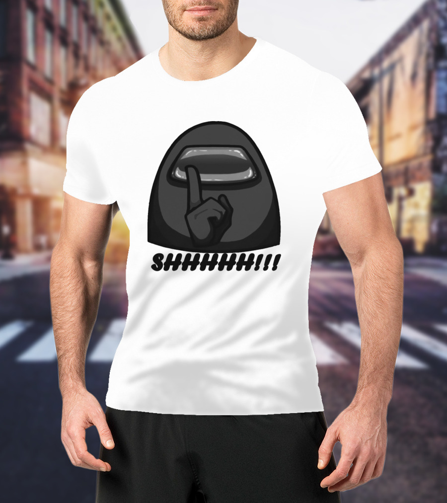 Shhhhhhh Among Us Players Do Not Talking T-Shirt