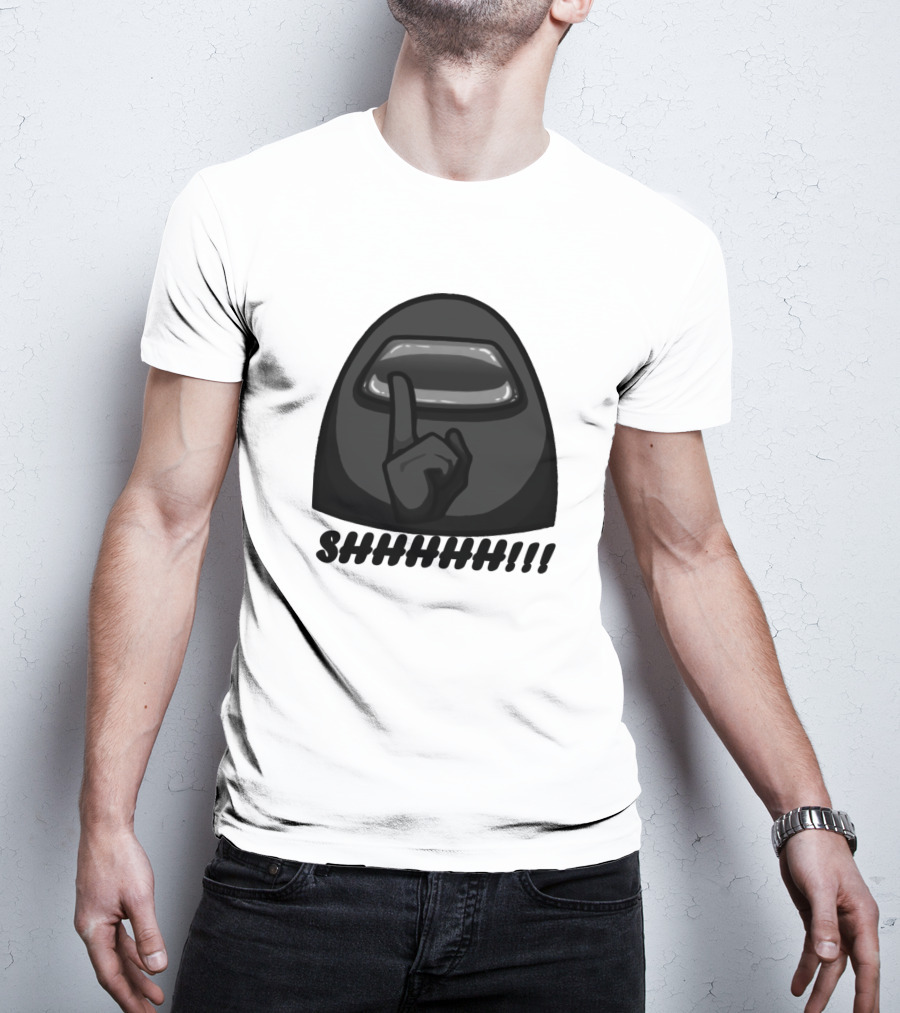 Shhhhhhh Among Us Players Do Not Talking T-Shirt